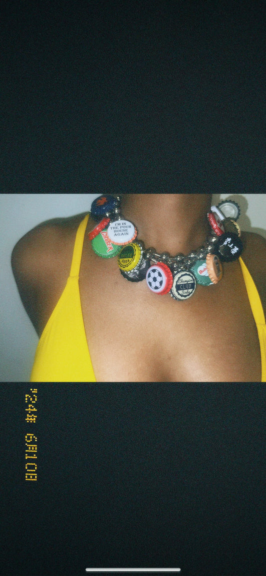 Bottle Cap Necklace